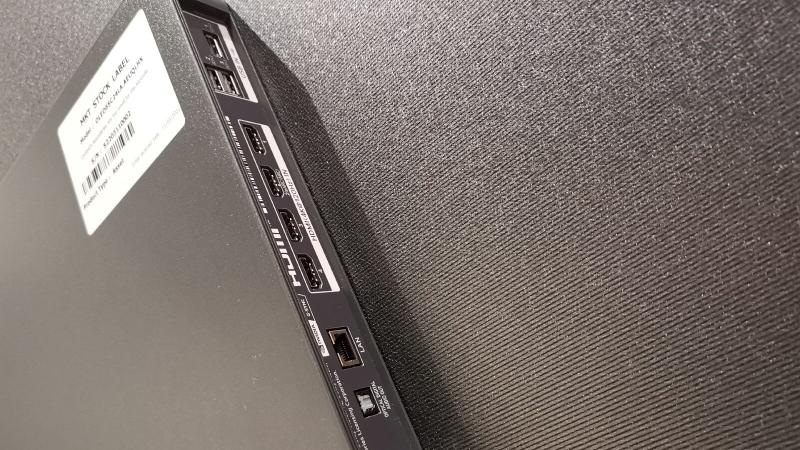 LG C2 OLED HDMI ports